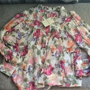 ee:some Vibrant Floral Blouse